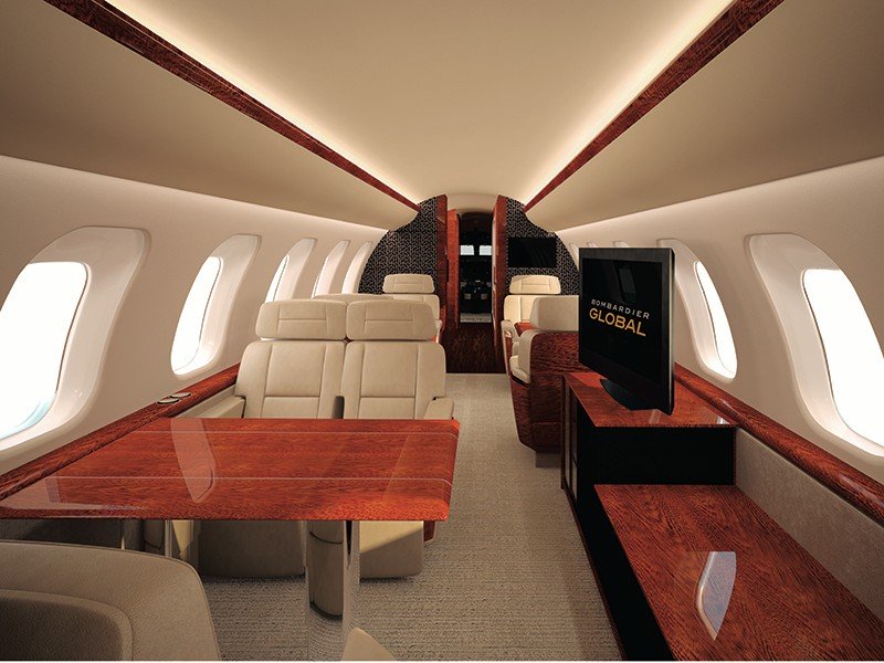 частный самолет Bombardier Global 8000